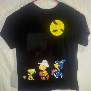 Peanuts trick or treat t-shirt XXL